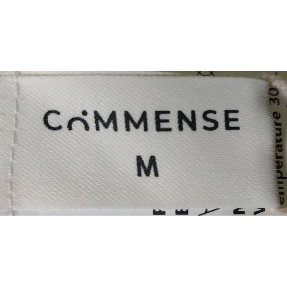 NWT Commense White Sleeveless Satin Maxi Dress W/ Sheer Skirt Size Medium - Picture 3 of 9